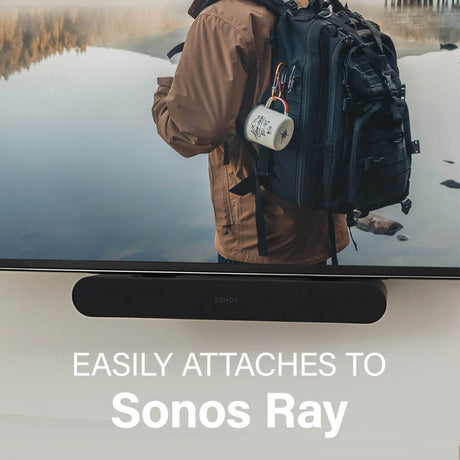 Sanus WSSAFM1-B2 Soundbar Mount Designed for Sonos Ray - K&B Audio