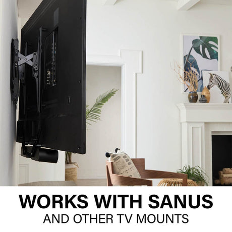 SANUS WSSAFM1-B2 Soundbar Mount Designed for Sonos Ray - K&B Audio