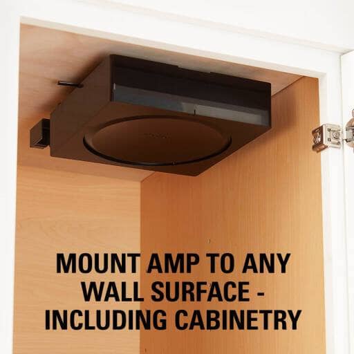 Sanus WSSCAM1 Slim Wall Mount Designed for Sonos AMP - K&B Audio