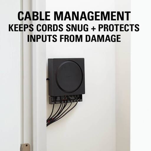 Sanus WSSCAM1 Slim Wall Mount Designed for Sonos AMP - K&B Audio