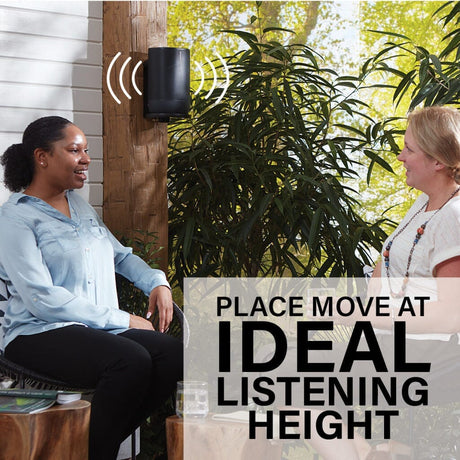 Sanus WSSMM1-B2 Indoor & Outdoor Mount Designed For Sonos Move Speaker - K&B Audio