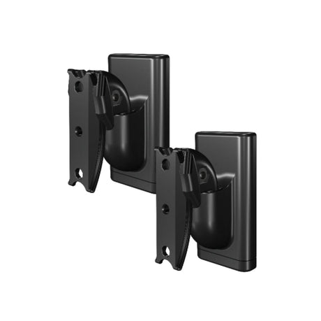 SANUS WSWMU2-B2 Speaker Wall Mounts for Bookshelf Speakers up to 10 lbs - Pair - K&B Audio