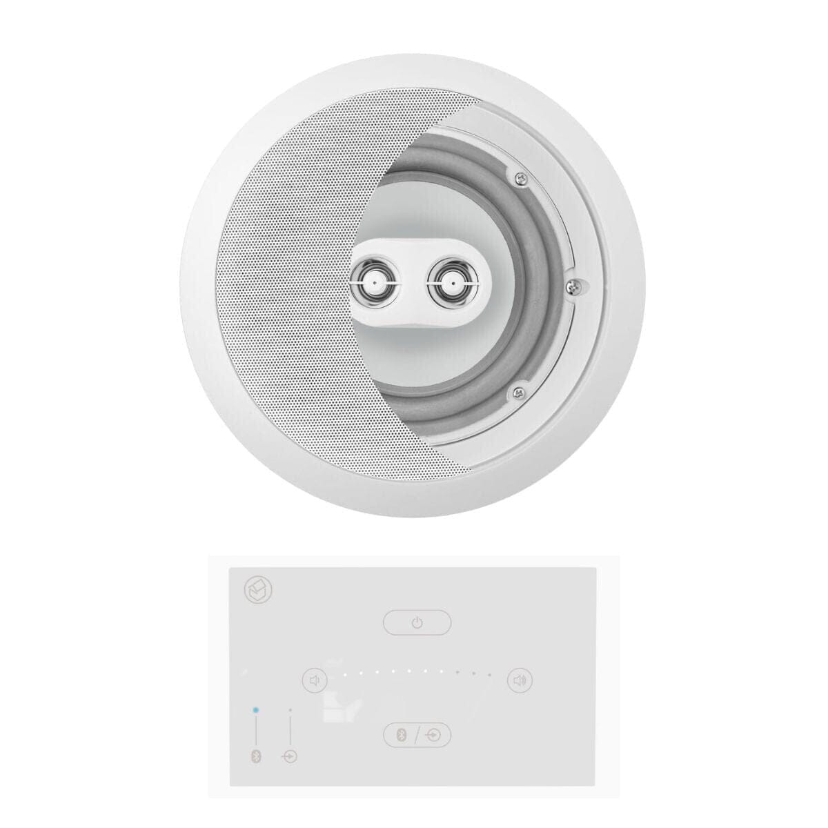Systemline E50 + OSD Audio ICE600 6.5" Bathroom Ceiling Speakers In Ceiling Speaker Systems Systemline Single Speaker 