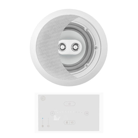 Systemline E50 + OSD Audio ICE600 6.5" Bathroom Ceiling Speakers In Ceiling Speaker Systems Systemline Single Speaker 