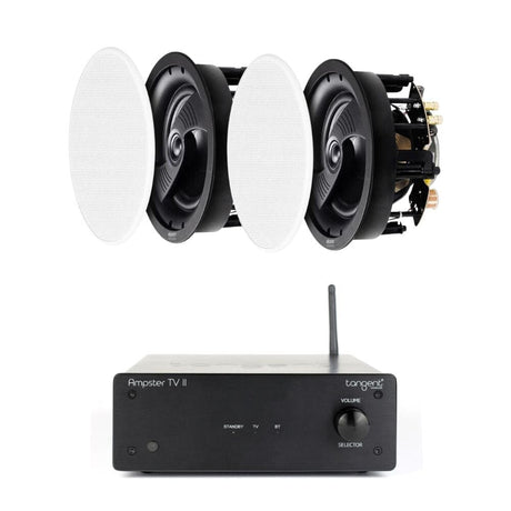 Tangent Ampster TV & Bluetooth Ceiling Speaker System with HDMI - K&B Audio