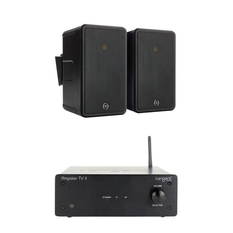 Tangent Ampster + Monitor Audio Climate 50 Outdoor Speakers (Pair) - K&B Audio