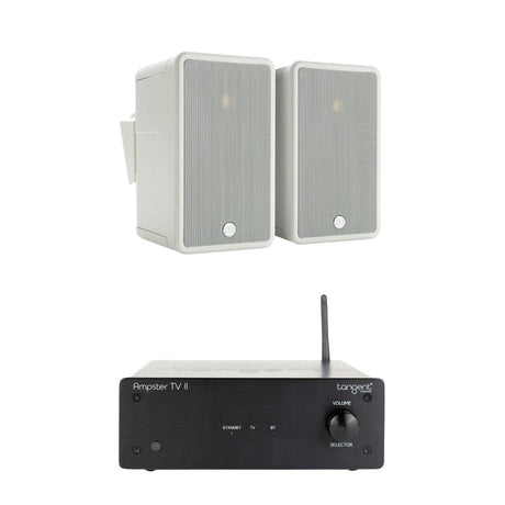 Tangent Ampster + Monitor Audio Climate 50 Outdoor Speakers (Pair) - K&B Audio