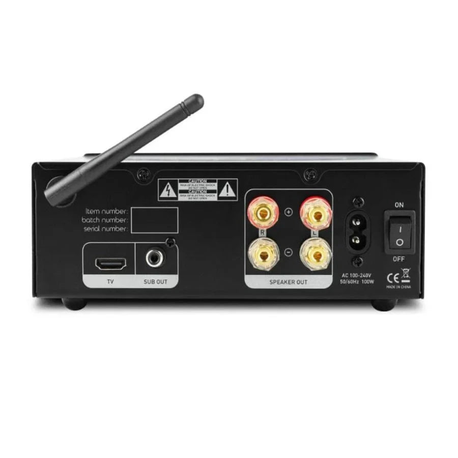 Tangent Ampster + Monitor Audio Climate 60 Outdoor Speakers (Pair) - K&B Audio