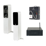 Tangent Bluetooth Ampster + Q-Acoustics 5040 Floorstanding Speakers - K&B Audio