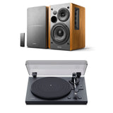 TEAC TN-175 Automatic Turntable + Edifier R1280T Active Bookshelf Speakers