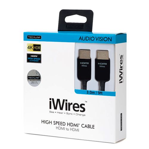 Techlink iWires 4K HDR HDMI Cable (1-10M) - K&B Audio