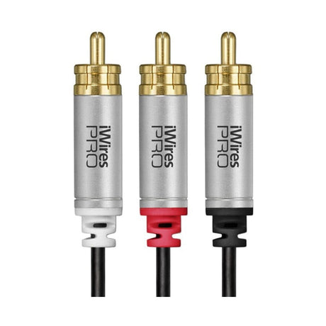 Techlink iWires Pro Dual RCA to RCA Subwoofer Cable - 3m Cables Techlink 