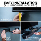 Universal Extendable Soundbar Wall Mount - K&B Audio