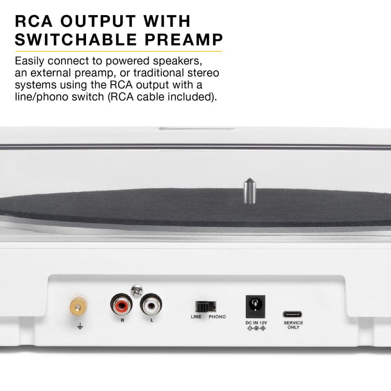 Victrola Automatic Bluetooth Turntable Turntables Victrola 