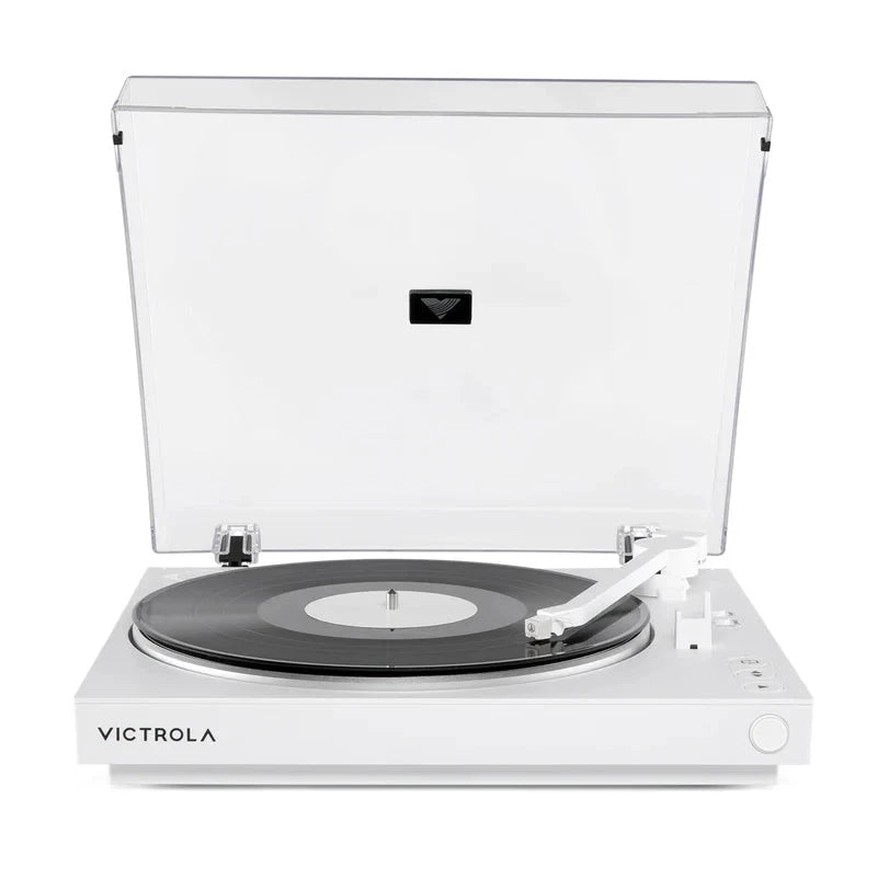 Victrola Automatic Bluetooth Turntable Turntables Victrola White 