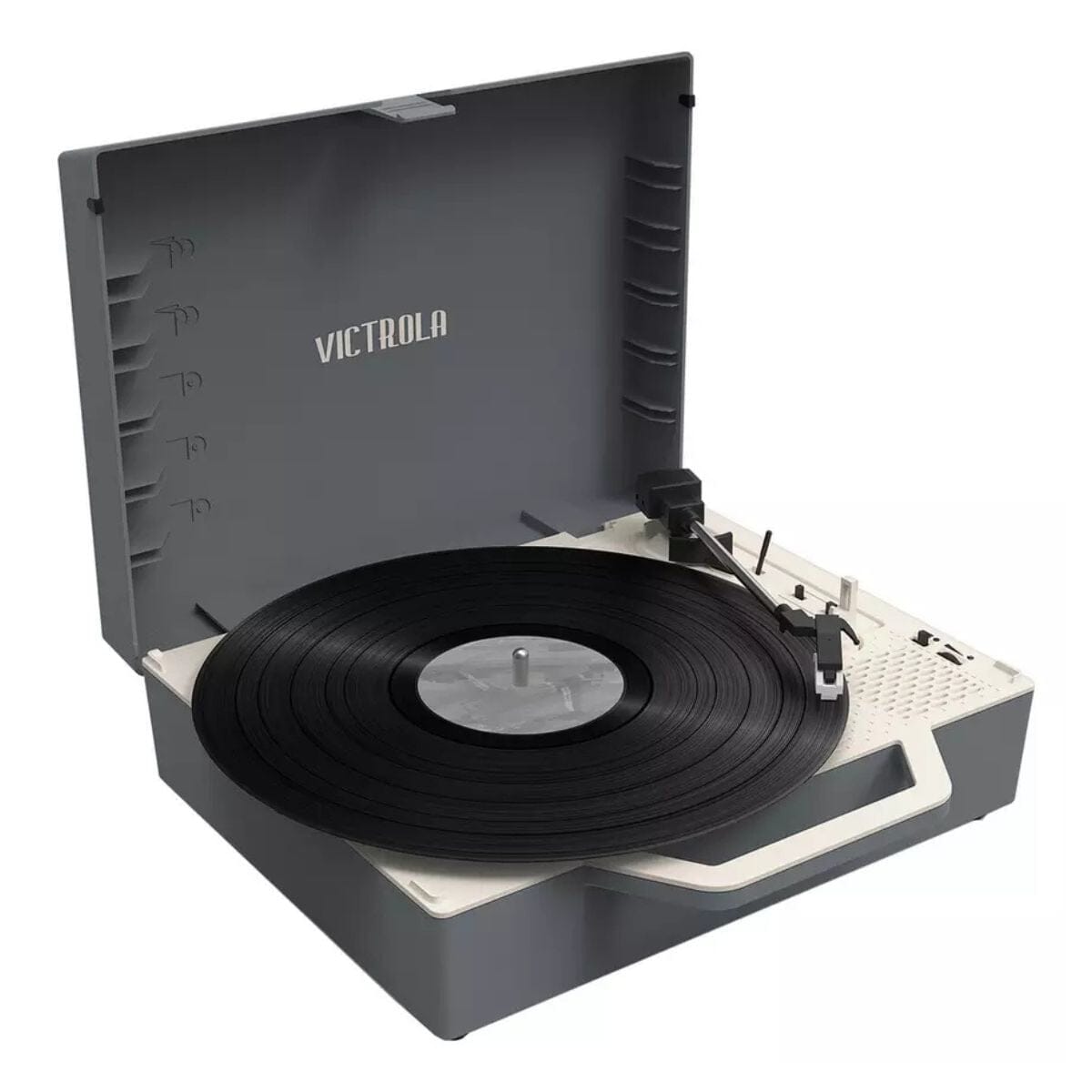 Vinyl Record Player 3-Speed Portable Bluetooth Turntable Record Player Belt Drive Turntable with 2 Built in Stereo Speakers Supports RCA Line Out AUX : Vinyl Record Player with Built-in Speakers 3-Speed