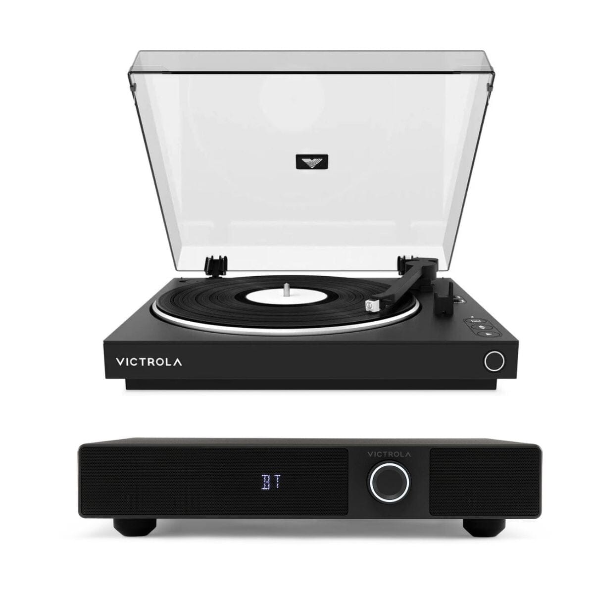 Victrola Soundstage Speaker + Automatic Turntable & Speaker Set - K&B Audio