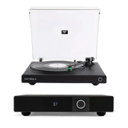 Victrola Soundstage Speaker + Wave Bluetooth Turntable Set Turntable Bundles Victrola Black 