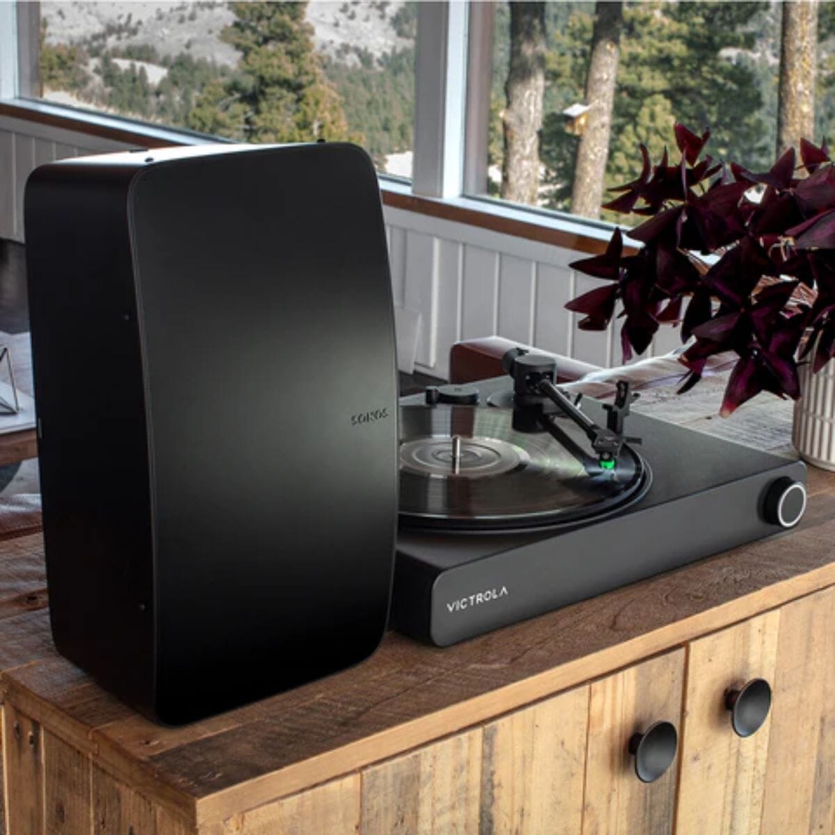 Victrola Stream Onyx Works With Sonos Turntable - K&B Audio