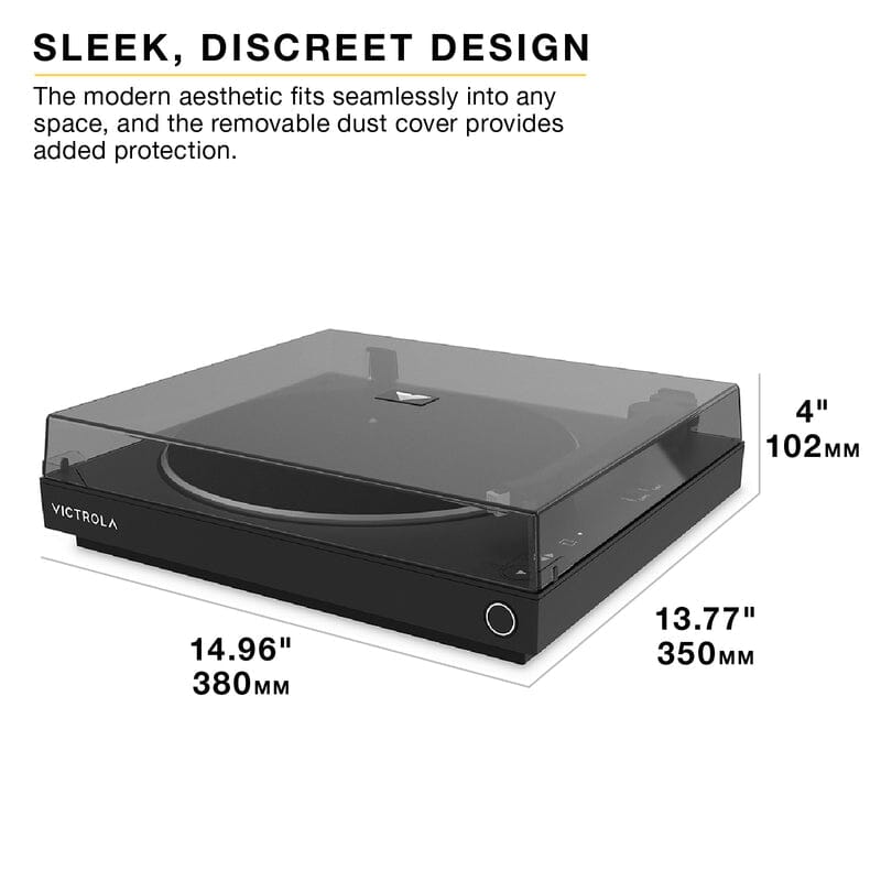 Victrola Tempo Active Bookshelf Speakers + Automatic Bluetooth Turntable Set Turntable Bundles Victrola 