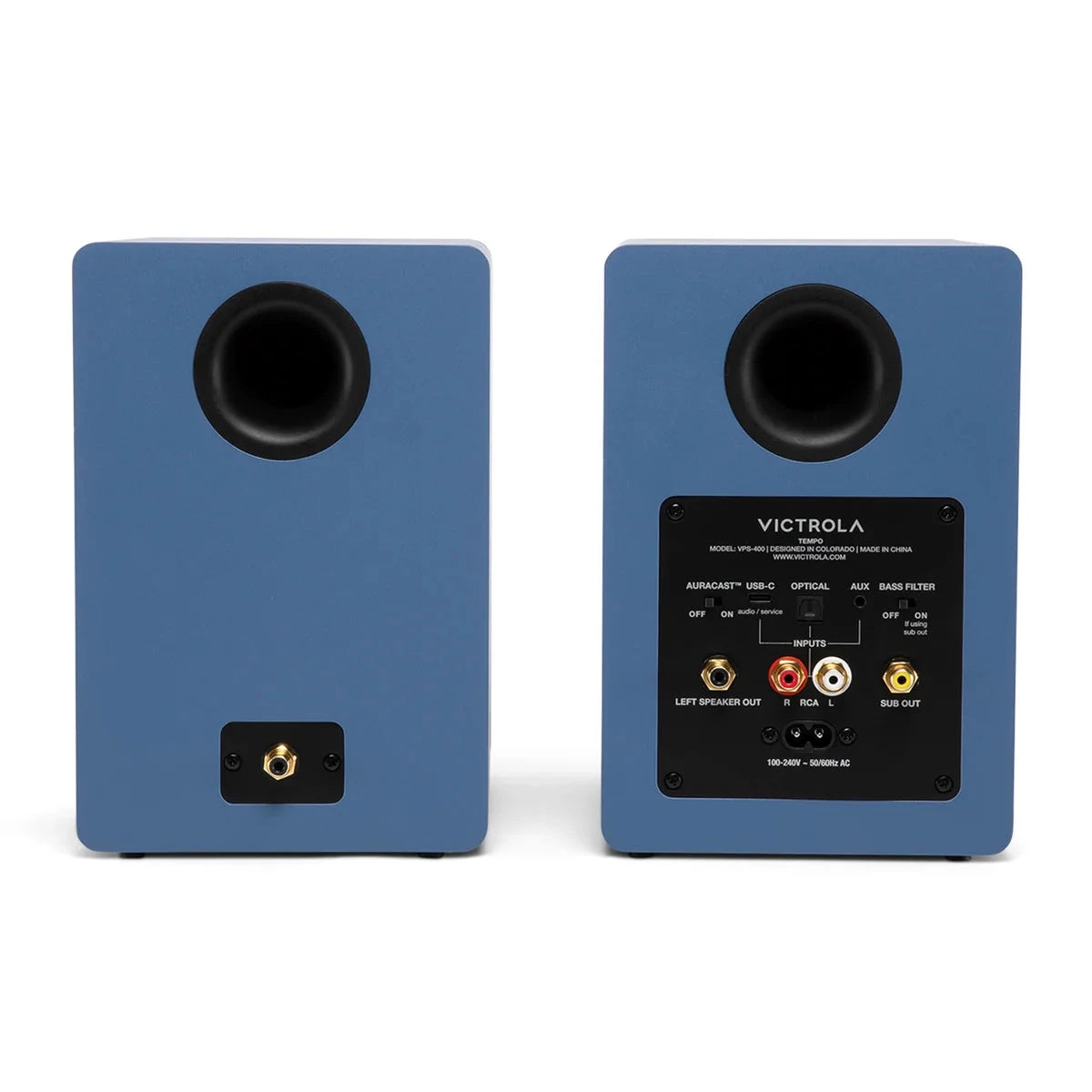 Victrola Tempo Active Bookshelf Speakers + Automatic Bluetooth Turntable Set Turntable Bundles Victrola 