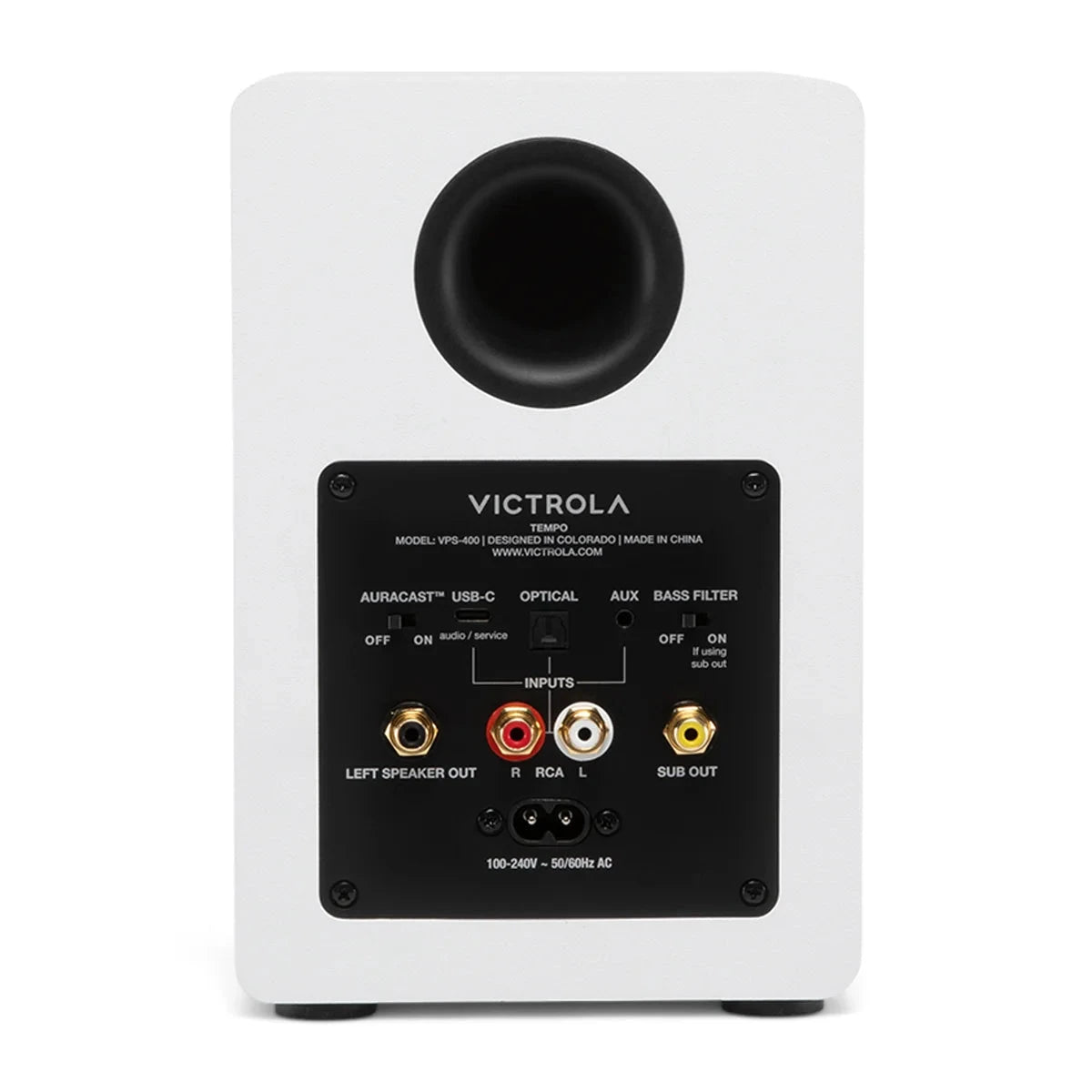 Victrola Tempo Active Bookshelf Speakers with Bluetooth Active Speakers Victrola 