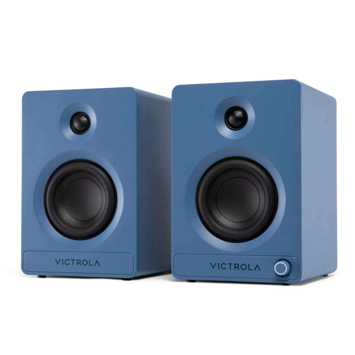 Victrola Tempo Active Bookshelf Speakers with Bluetooth Active Speakers Victrola Blue 