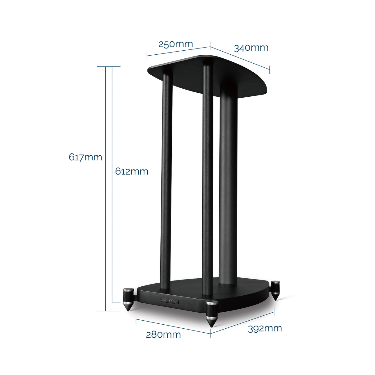 Wharfedale EVO4.2 Speaker Stands (Pair) - K&B Audio