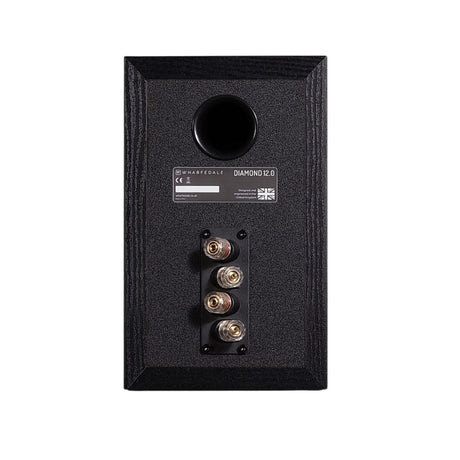 WiiM AMP + Wharfedale Diamond 12.0 4" Bookshelf Speakers - K&B Audio