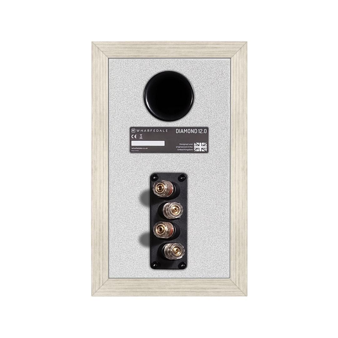 WiiM AMP + Wharfedale Diamond 12.0 4" Bookshelf Speakers - K&B Audio