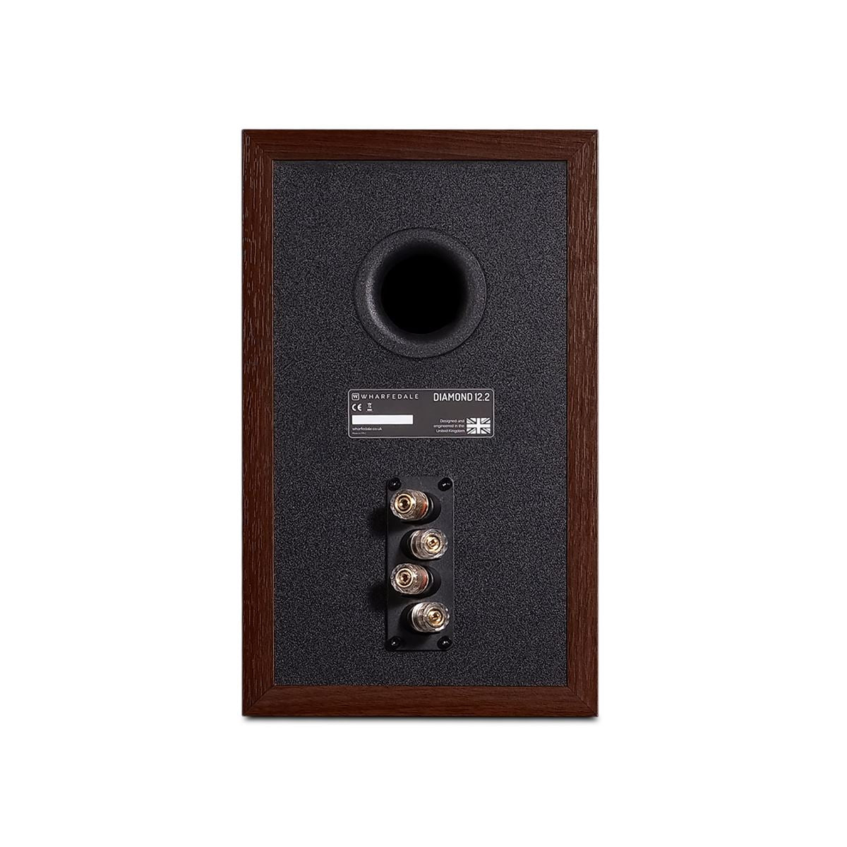 [OPEN BOX] Wharfedale Diamond 12.2 Bookshelf Speakers (Pair) - Walnut Pearl - K&B Audio