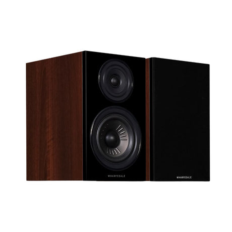 [OPEN BOX] Wharfedale Diamond 12.2 Bookshelf Speakers (Pair) - Walnut Pearl - K&B Audio