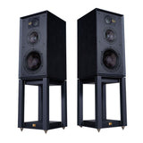 Wharfedale Linton Heritage Speakers + Stands (Pair) - K&B Audio