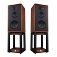 Wharfedale Linton Heritage Speakers + Stands (Pair) - K&B Audio
