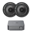 WiiM AMP Wi-Fi & Bluetooth Amplifier + Q Acoustics QI80C 8" Ceiling Speakers - K&B Audio