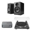 WiiM AMP + Audio-Technica LP60X + Acoustic Energy AE100² Bookshelf Speakers - K&B Audio