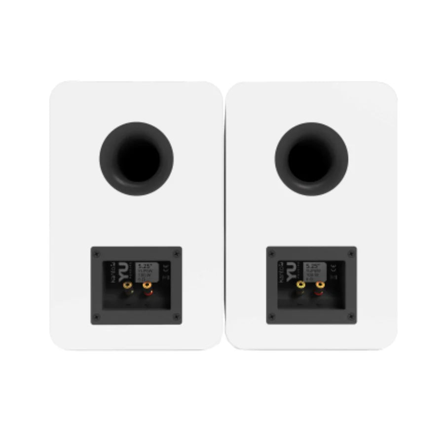 WiiM Amp + Kanto YU Passive 6" Bookshelf Speakers - K&B Audio