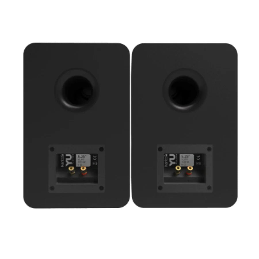 WiiM Amp + Kanto YU Passive 6" Bookshelf Speakers - K&B Audio