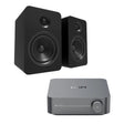 WiiM AMP + Kanto YU Passive 6" Bookshelf Speakers - K&B Audio