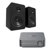 WiiM Amp + Kanto YU Passive 6" Bookshelf Speakers - K&B Audio