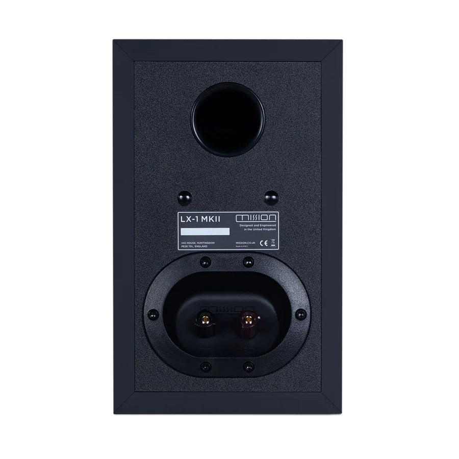 WiiM AMP + Mission LX-1 Bookshelf Speakers - K&B Audio