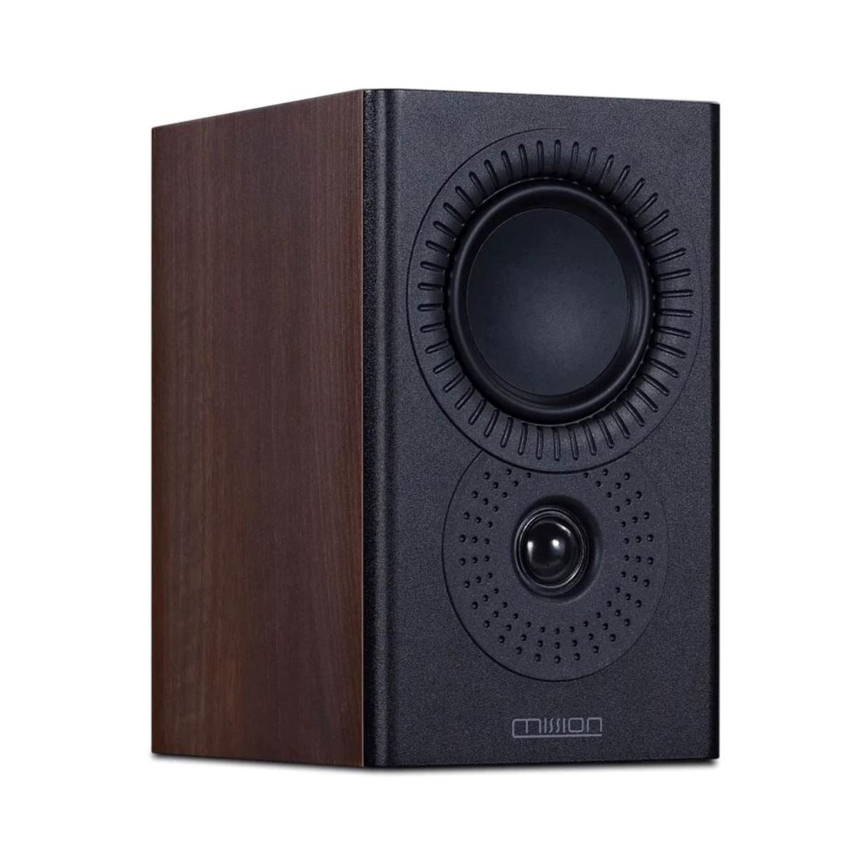 WiiM AMP + Mission LX-1 Bookshelf Speakers - K&B Audio