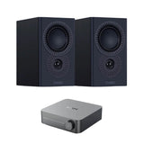 WiiM AMP + Mission LX-1 Bookshelf Speakers - K&B Audio