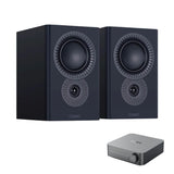 WiiM AMP + Mission LX-2 Bookshelf Speakers - K&B Audio