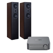 WiiM AMP + Mission LX-4 Floorstanding Speakers - K&B Audio