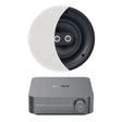 WiiM AMP Wi-Fi & Bluetooth Amplifier + OSD Audio ACE640TT 6" Single Stereo Ceiling Speaker - K&B Audio