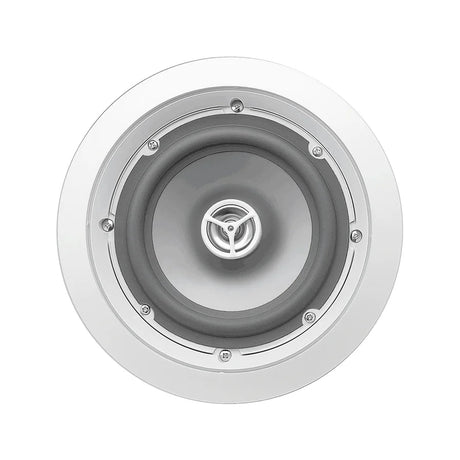 WiiM AMP Wi-Fi & Bluetooth Amplifier + OSD Audio ICE600WRS 6.5" Water Resistant Ceiling Speakers - K&B Audio