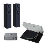 WiiM AMP + Pro-Ject T1 Phono SB + Mission LX Floorstanding Speakers - K&B Audio