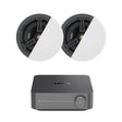 WiiM AMP Pro + Monitor Audio C165 6.5" Ceiling Speakers (Pair) - K&B Audio