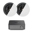 WiiM AMP Pro + Monitor Audio C180 8" Ceiling Speakers (Pair) - K&B Audio